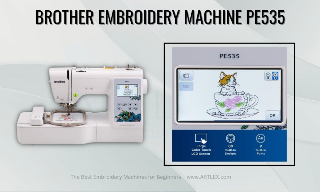 Brother Embroidery Machine PE535
