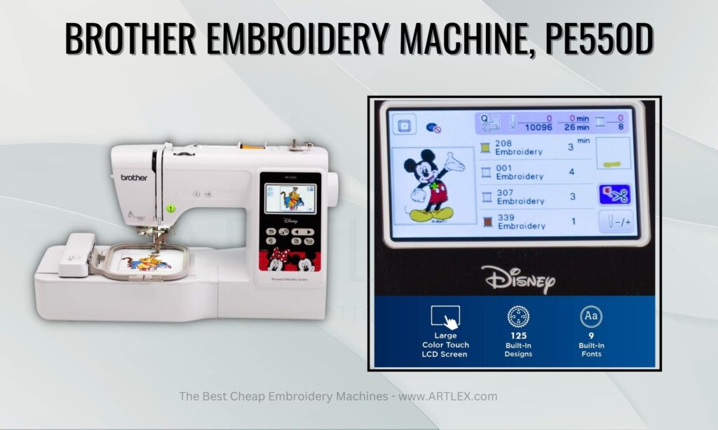 Brother Embroidery Machine, PE550D