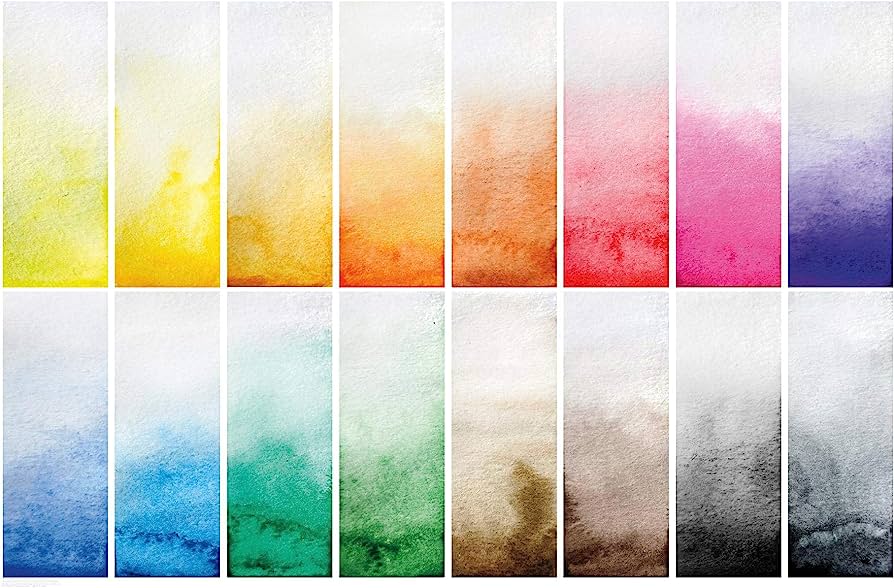 Best Watercolor Paints for Beginners color range