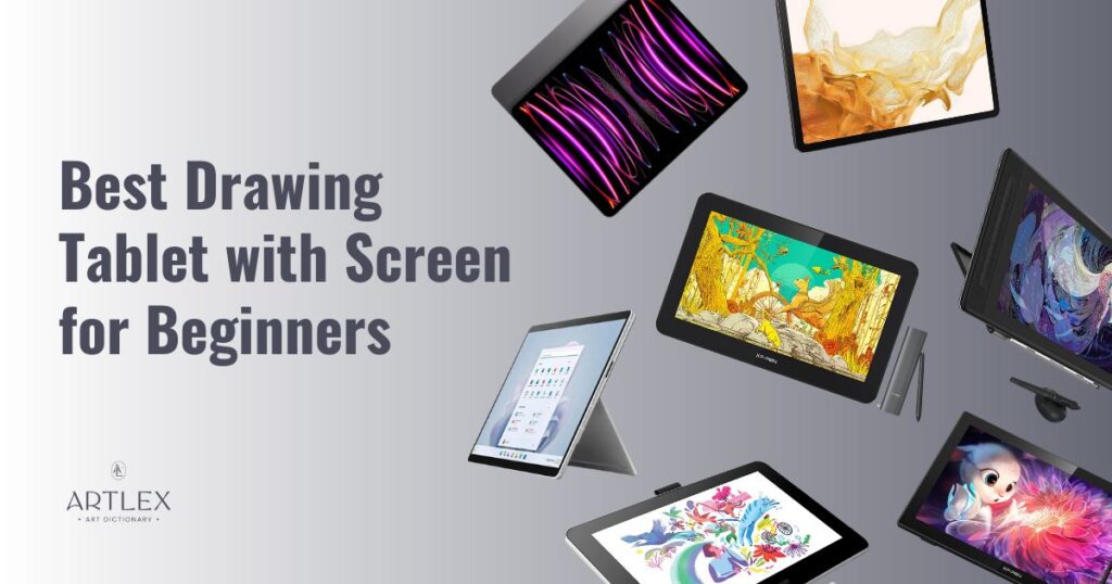 best drawing tablet with screen for beginners