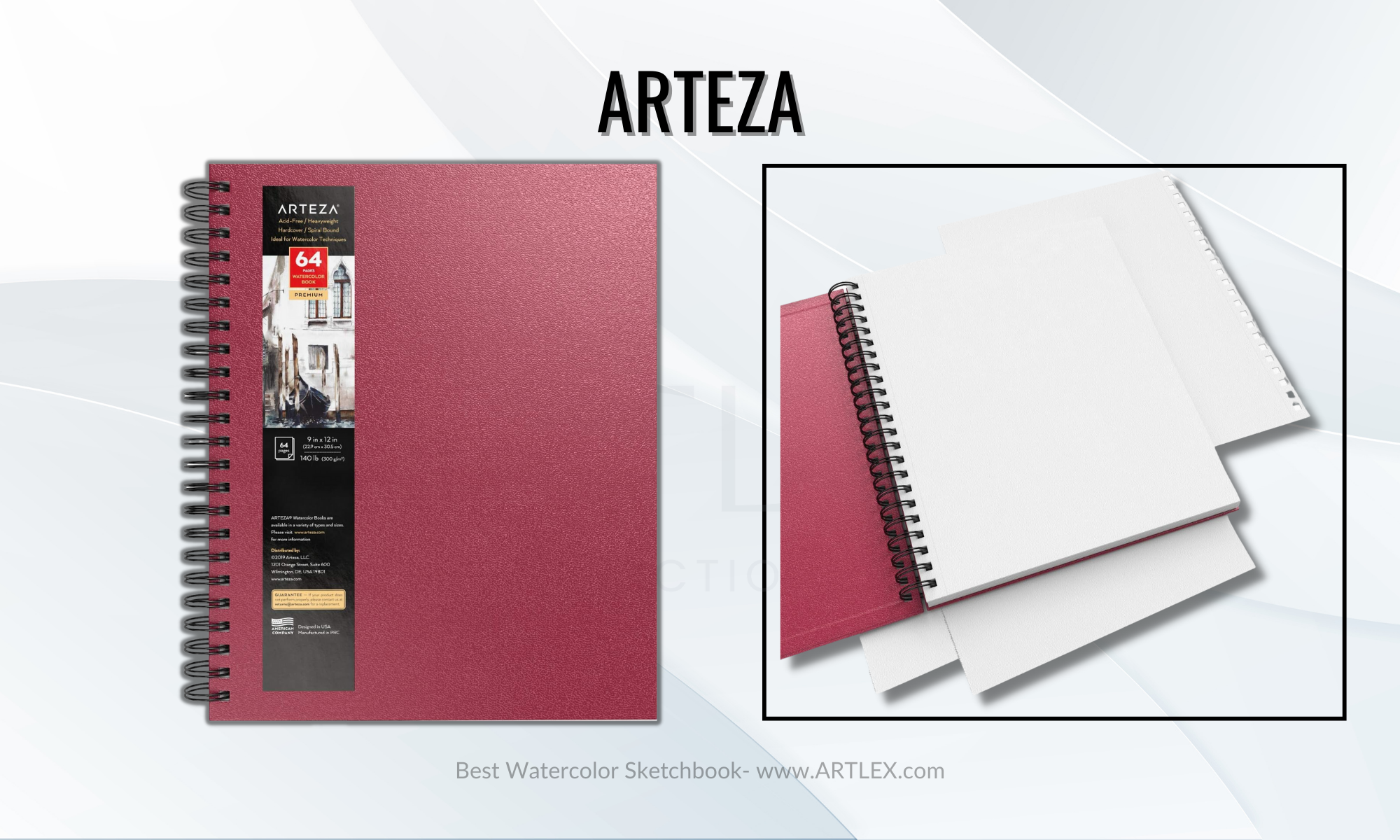 ARTEZA Hardbound Sketchbook