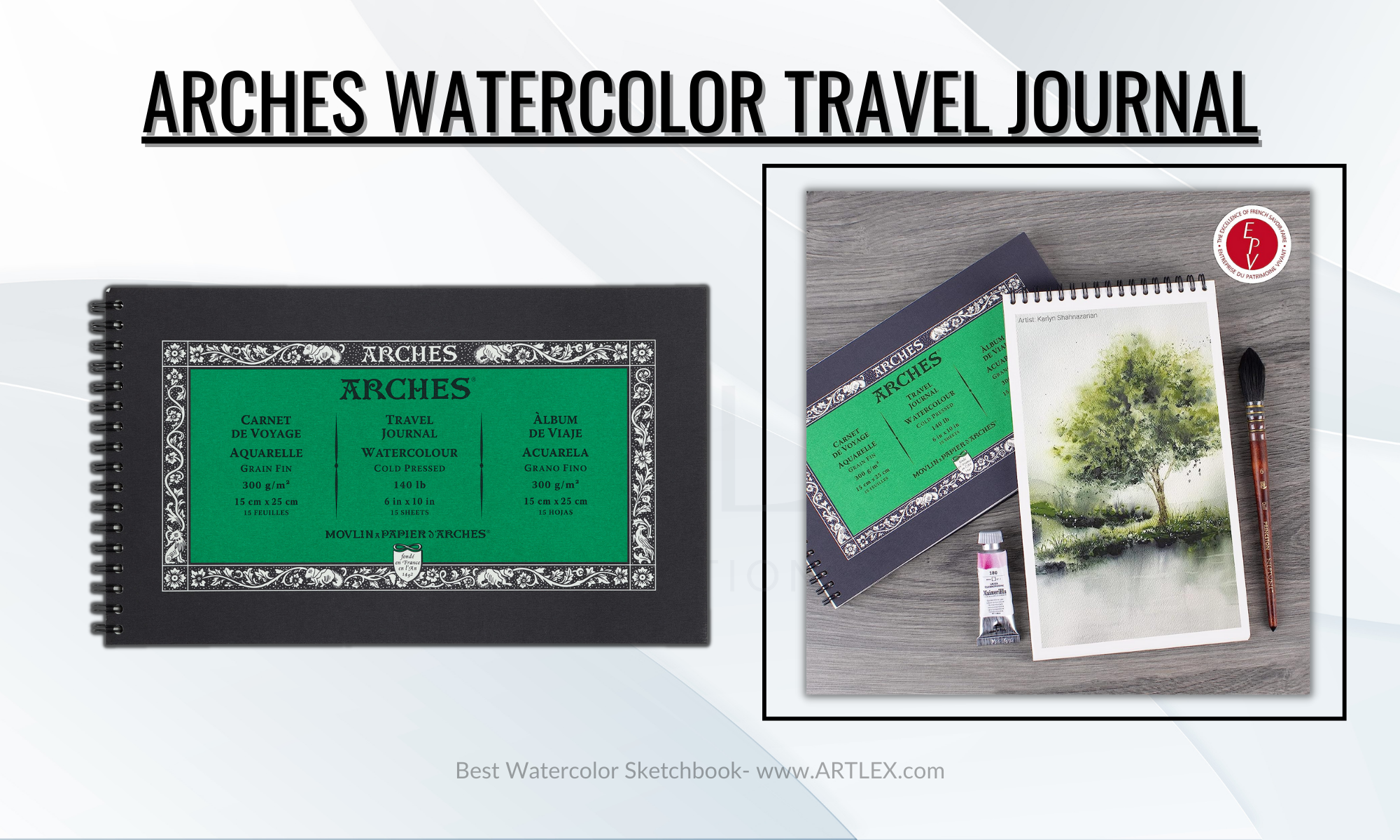 The 6 Best Watercolor Sketchbooks in 2023 (October) – Artlex