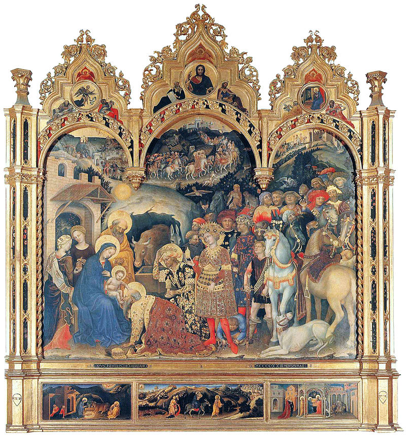 Adoration of the Magi (1423) by Gentile da Fabriano