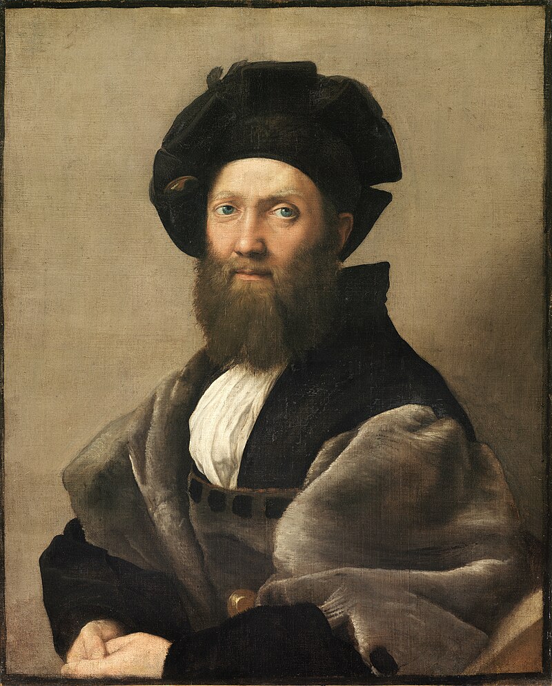 Baldassare Castiglione by Raphael