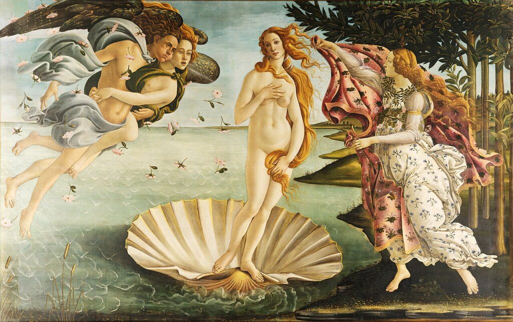 Birth Of Venus By Sandro Botticelli - C. 1484–1486