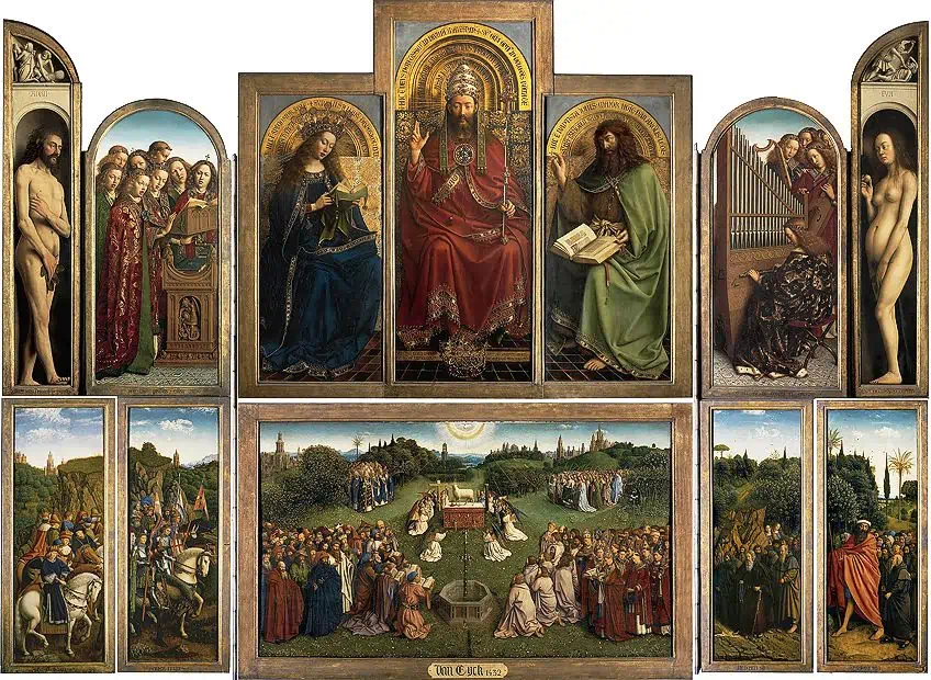 Ghent Altarpiece - Open View