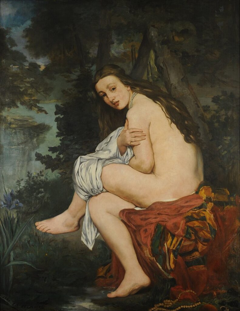 La Nymphe Surprise By Édouard Manet