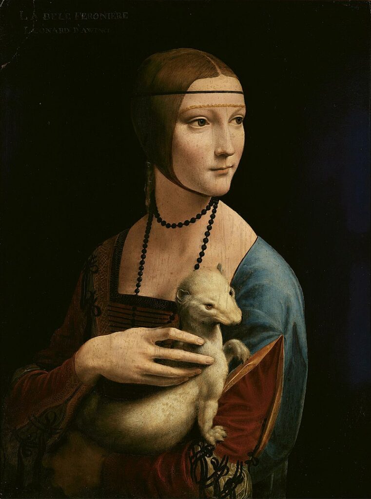 Lady With An Ermine By Leonardo Da Vinci - C. 1489–1491