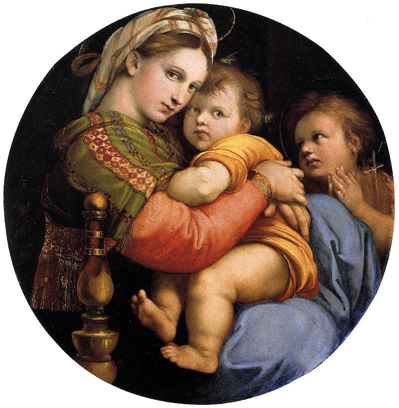 Madonna Della Sedia by Raphael