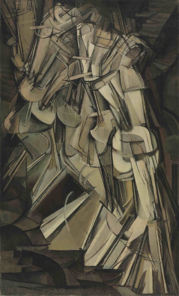 Nude Descending a Staircase, No. 2 by Marcel Duchamp