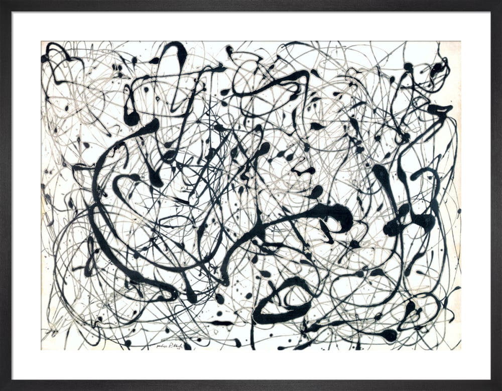 Number 14 Gray by Jackson Pollock