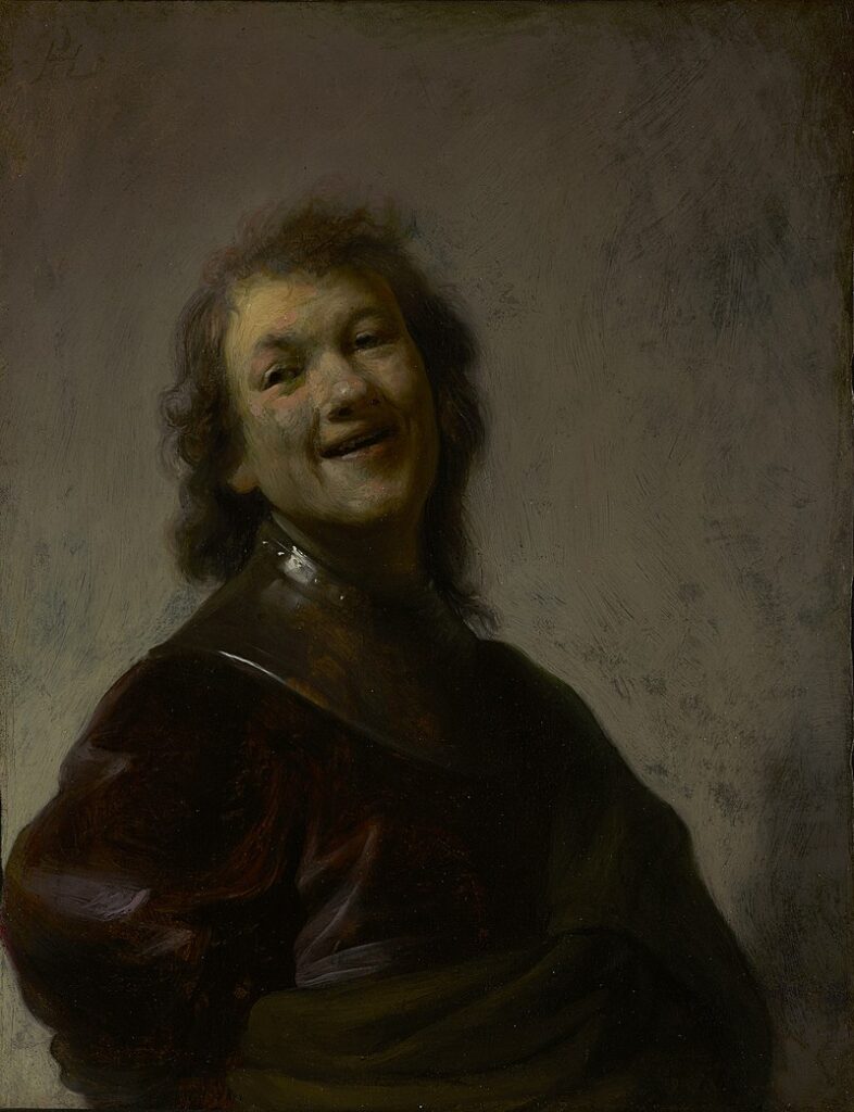 Rembrandt Laughing By Rembrandt - C. 1628