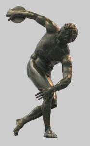 Roman Bronze Copy of Myrons Discobolus