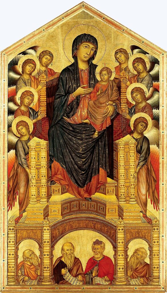 Santa Trinita Maestà - Cimabue, 1286