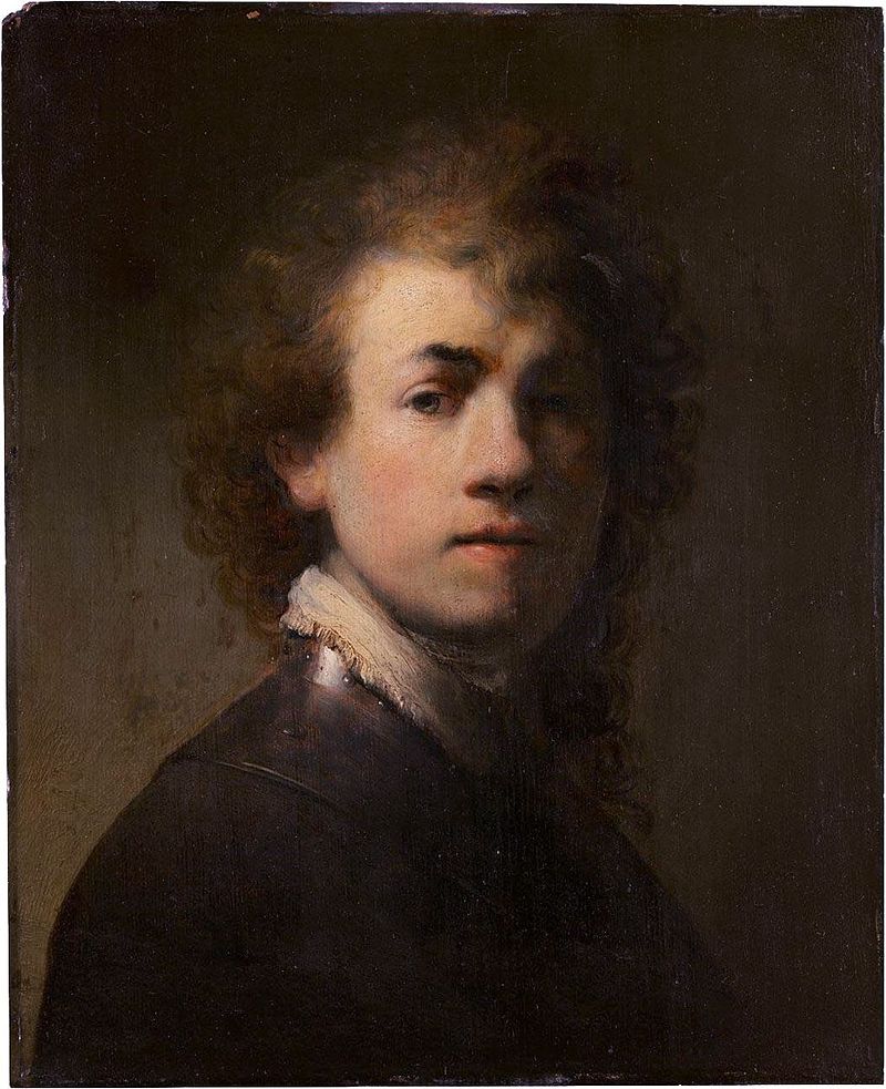 Self-portrait With A Gorget By Rembrandt - C. 1629