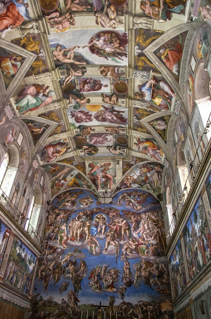 Sistine Chapel Ceiling by Michelangelo