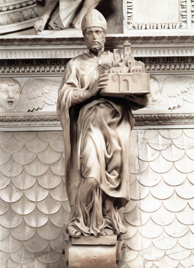 St Petronus - Michelangelo - 1494