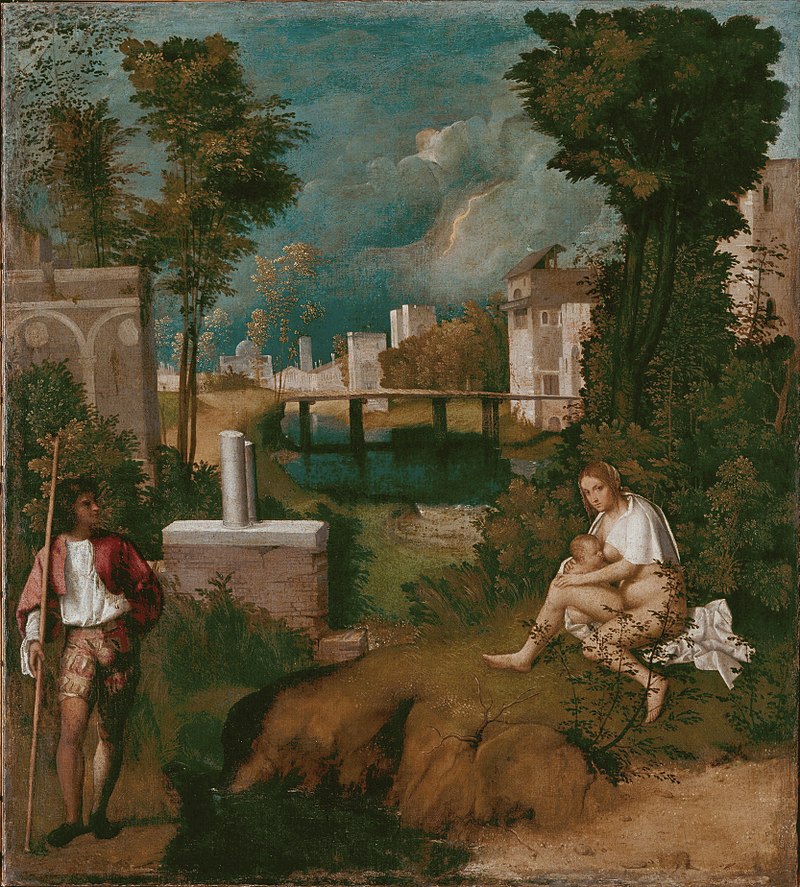 The Tempest By Giorgione - C. 1506–1508