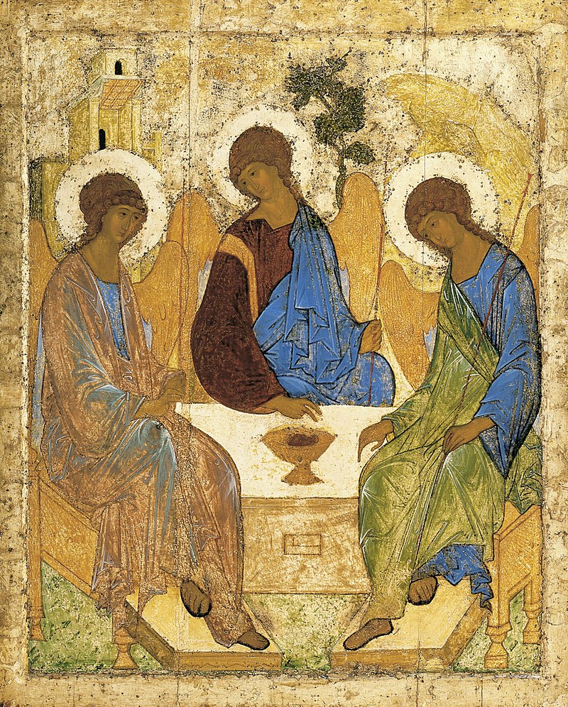 Trinity - Andrei Rublev, 1425