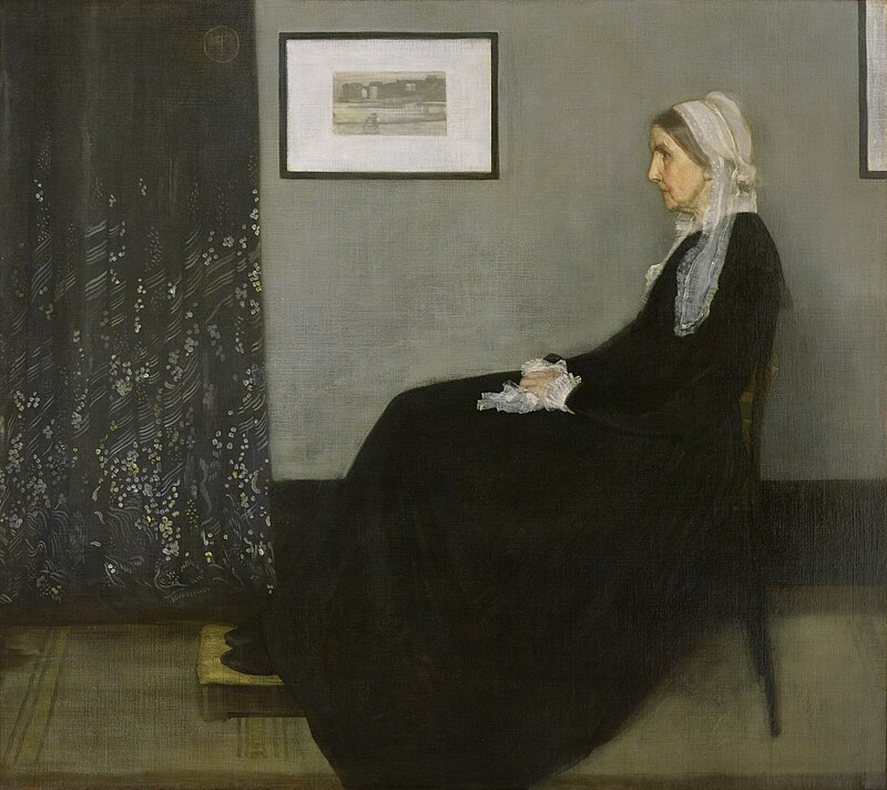 Whistler’s Mother By James McNeill Whistler