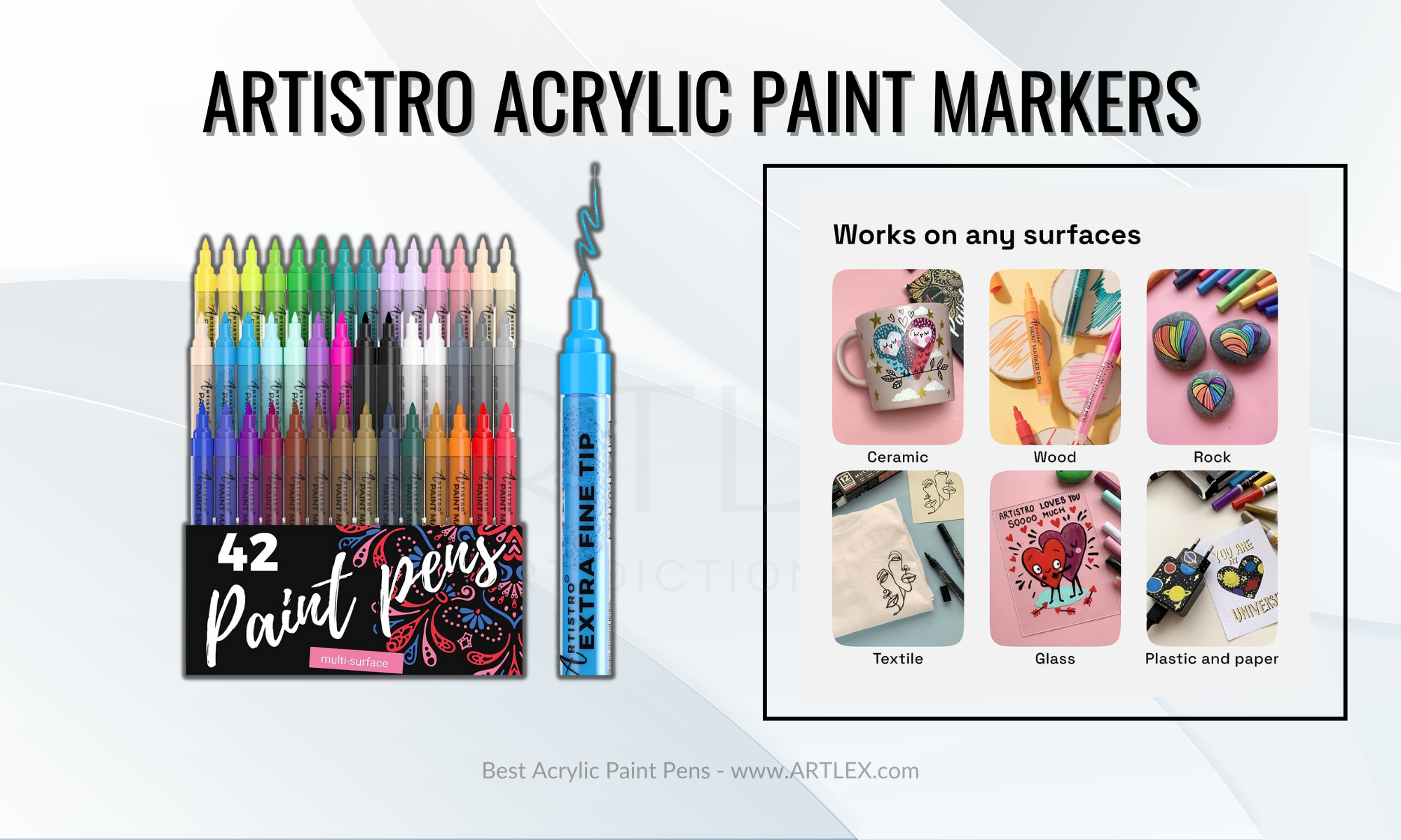 Best Surfaces for Acrylic Paint Pens to Reveal your Inner Artist