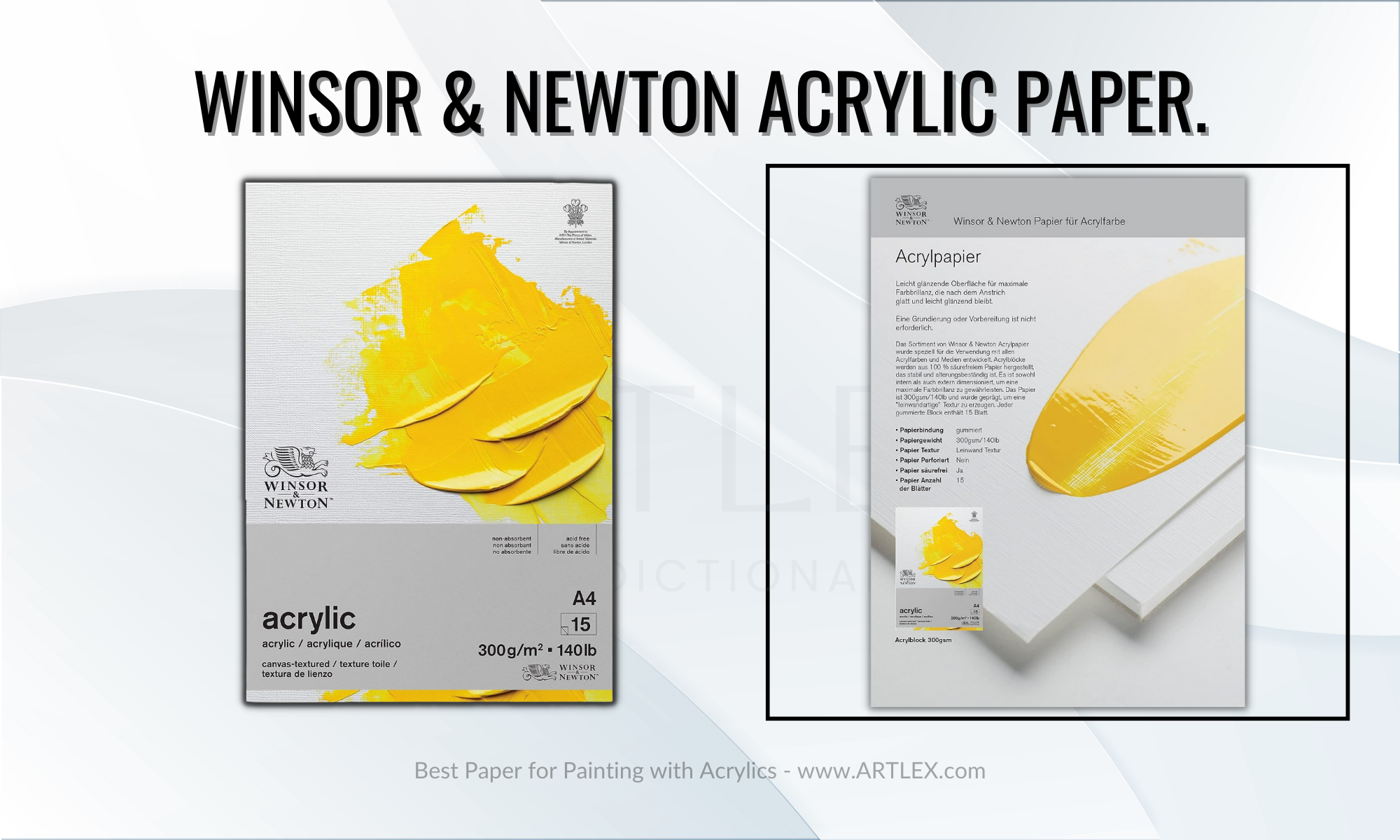Winsor & Newton Oil & Acrylic Pads