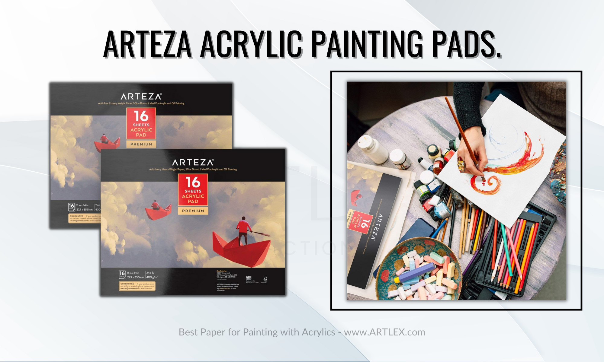 Acrylic Paint on Paper - The Best Paper for Acrylic Paints