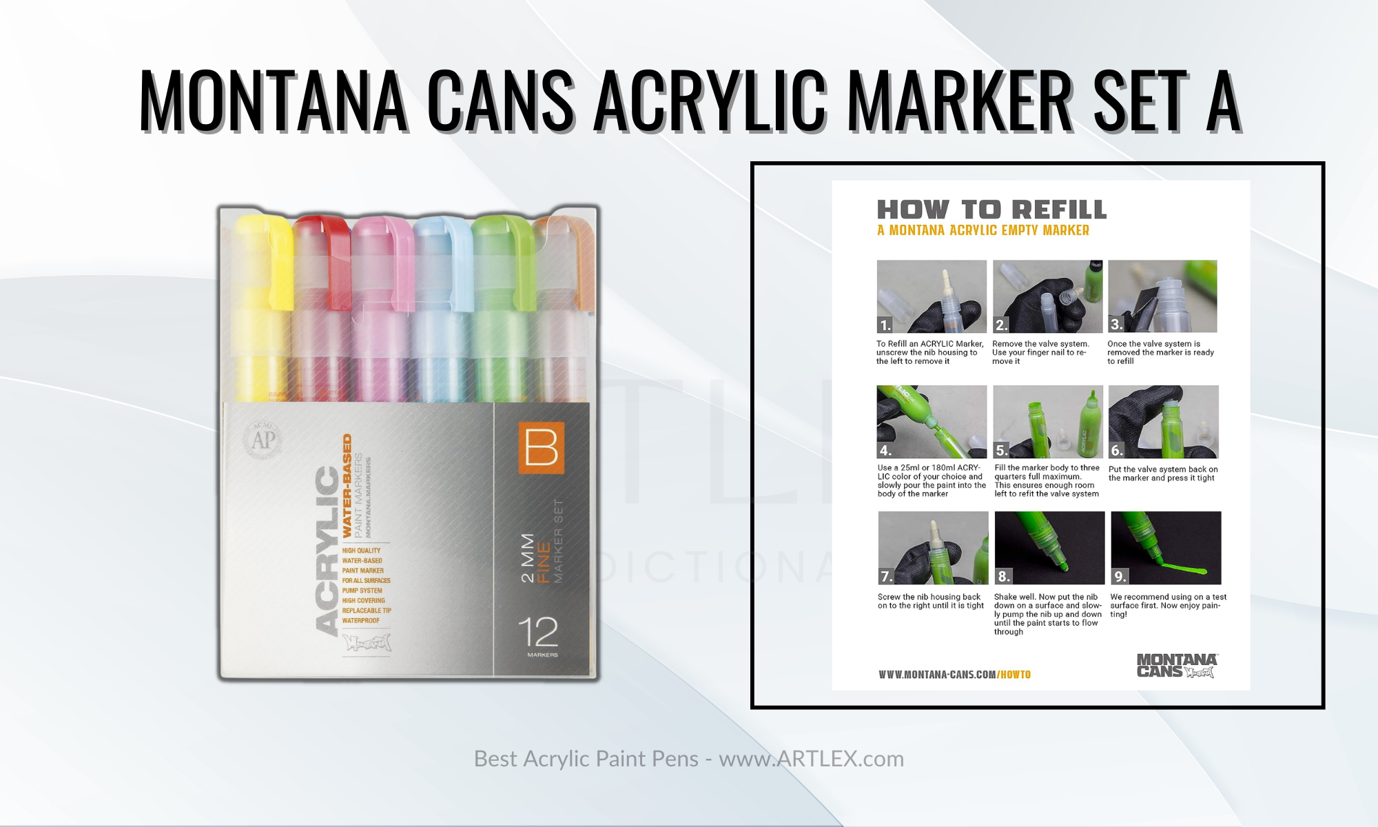 Best Acrylic Paint Markers –